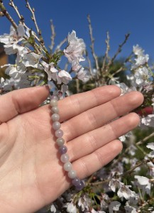 Stosa Lavender Jade Diffuser Bracelet 6mm